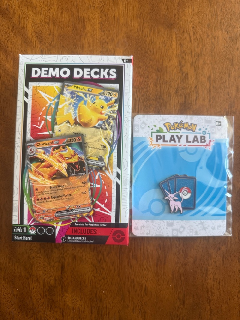 Pokemon Demo Decks & Play Lab Bundle - Blue, Red, Yellow
